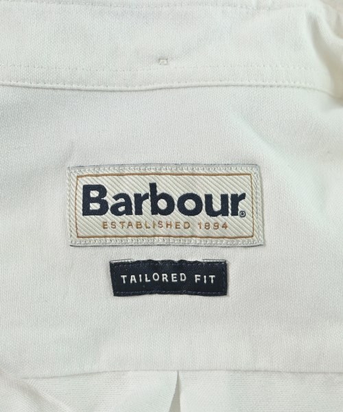 Barbour（バブアー）カジュアルシャツ 白 サイズ:M メンズ/2200648097044