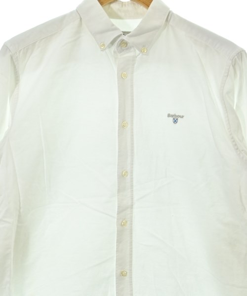 Barbour（バブアー）カジュアルシャツ 白 サイズ:M メンズ/2200648097044