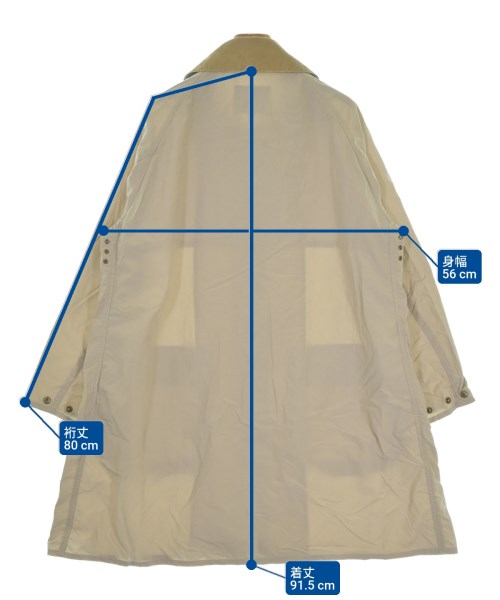 Barbour（バブアー）ステンカラーコート ベージュ サイズ:36(XS位) レディース/2200643423022