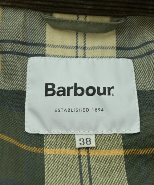 Barbour（バブアー）ステンカラーコート カーキ サイズ:38(S位) レディース/2200643768055