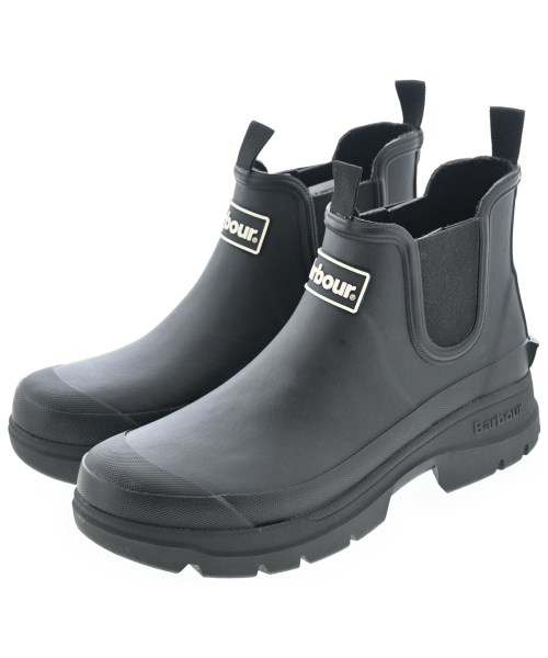 Barbour(バブアー)レインシューズ 黒 サイズ:UK5(23.5cm位)/2200645027235