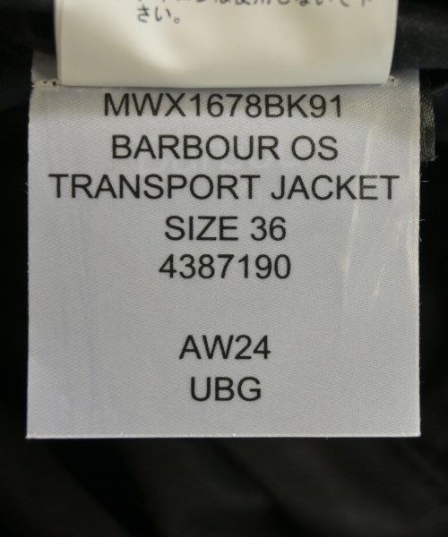 Barbour（バブアー）その他 黒 サイズ:36(S位) メンズ/2200654215012