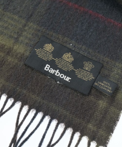 Barbour（バブアー）マフラー 茶 サイズ:- メンズ/2200654465059