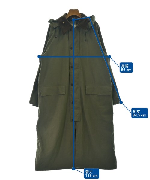 Barbour（バブアー）モッズコート カーキ サイズ:36(XS位) レディース/2200698000018
