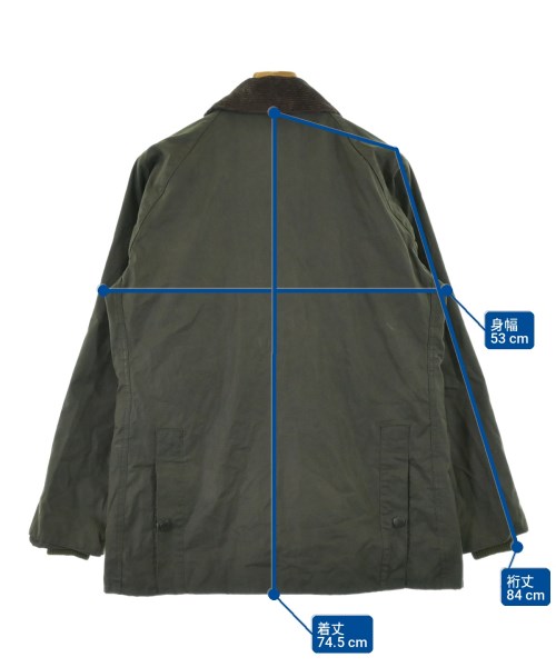 Barbour（バブアー）ミリタリーブルゾン カーキ サイズ:38(M位) メンズ/2200706555165