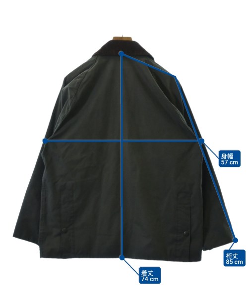 Barbour（バブアー）カバーオール カーキ サイズ:40(M位) メンズ/2200707495019