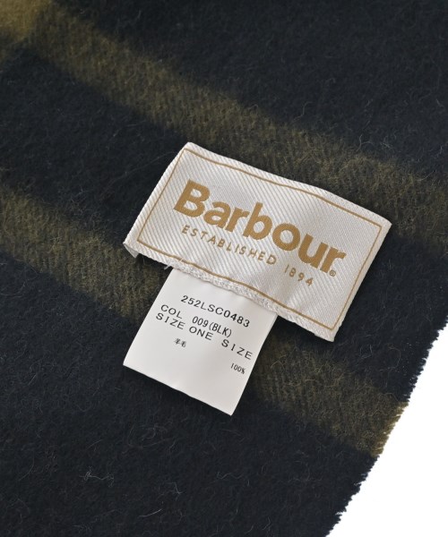 Barbour（バブアー）マフラー カーキ サイズ:ONE メンズ/2200707495033