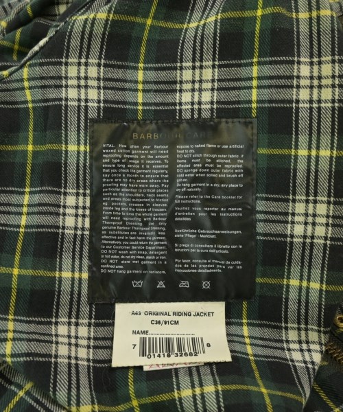 Barbour（バブアー）ミリタリーブルゾン カーキ サイズ:-(L位) メンズ/2200706389029