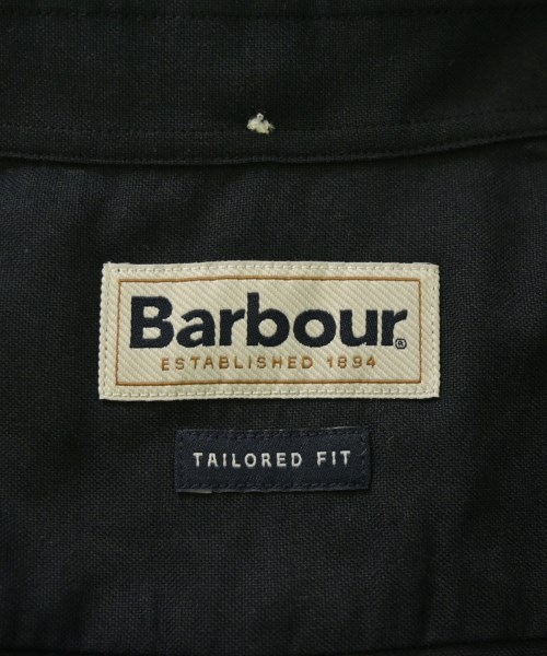 Barbour（バブアー）カジュアルシャツ 黒 サイズ:M メンズ/2200664412050