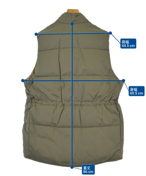 Barbour（バブアー）ダウンジャケット/ダウンベスト カーキ サイズ:M メンズ/2200663861026