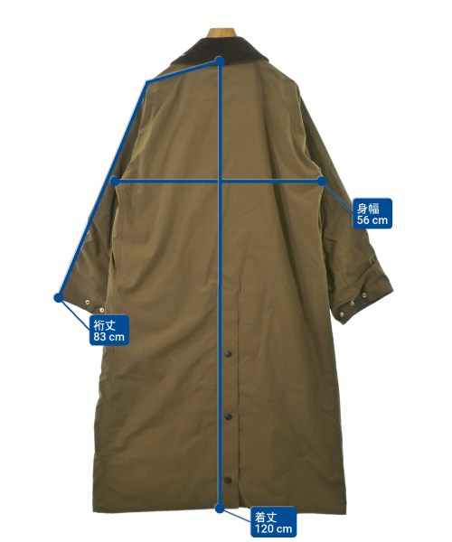 Barbour（バブアー）ステンカラーコート 茶 サイズ:38(M位) メンズ/2200666554017