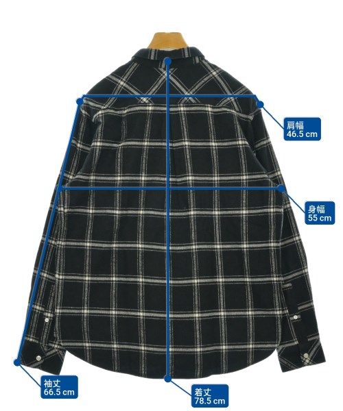 Barbour（バブアー）カジュアルシャツ 黒 サイズ:L メンズ/2200667803121