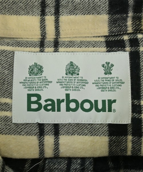 Barbour（バブアー）カジュアルシャツ 白 サイズ:L メンズ/2200667803138