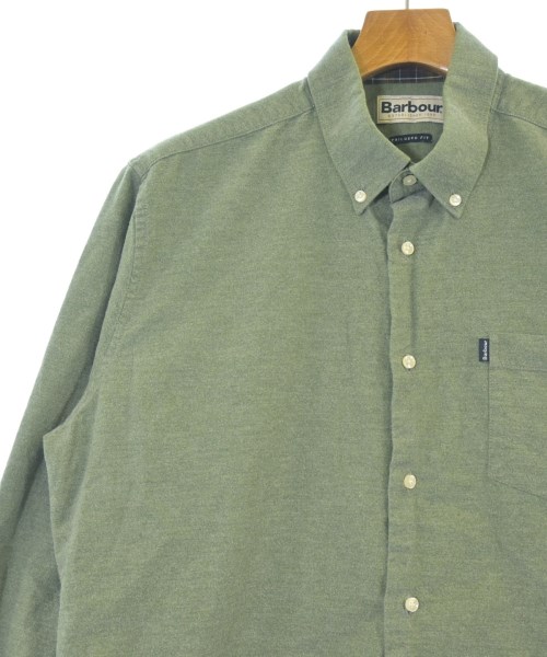 Barbour（バブアー）カジュアルシャツ カーキ サイズ:L メンズ/2200671273057