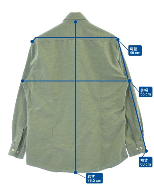 Barbour（バブアー）カジュアルシャツ カーキ サイズ:L メンズ/2200671273057