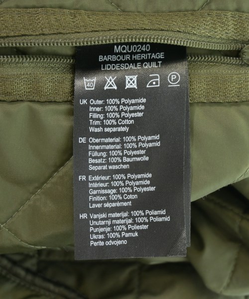 Barbour（バブアー）その他 カーキ サイズ:S メンズ/2200723744016
