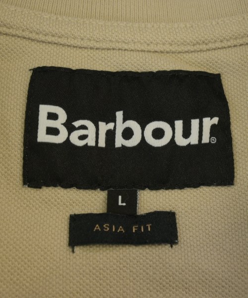 Barbour（バブアー）ポロシャツ ベージュ サイズ:L メンズ/2200727734020