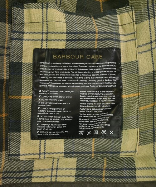 Barbour（バブアー）その他 カーキ サイズ:36(XS位) メンズ/2200720558012