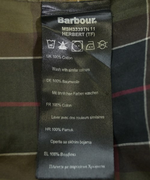 Barbour（バブアー）カジュアルシャツ カーキ サイズ:-(XXL位) メンズ/2200722603062