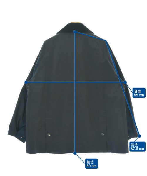 Barbour（バブアー）カバーオール 黒 サイズ:36(XS位) レディース/2200720938012