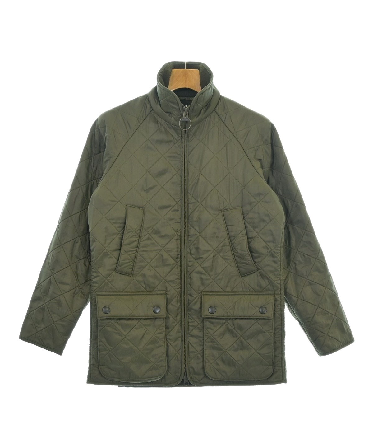 Barbour バブアー カーキ コート 34 Sサイズ Barbour（バブアー）その他 カーキ サイズ:34(S位) メンズ
