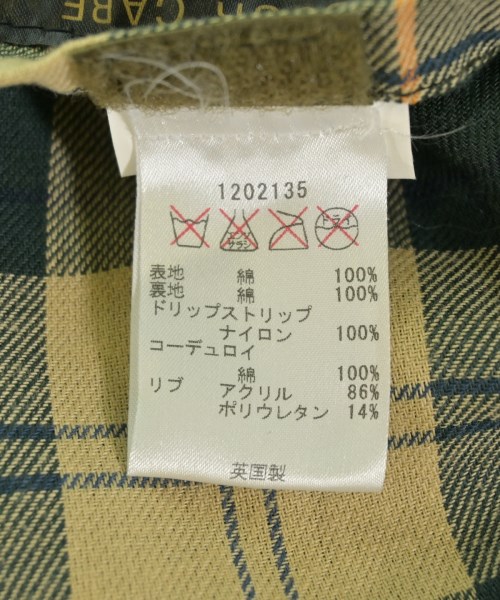 Barbour（バブアー）カバーオール カーキ サイズ:42(L位) メンズ/2200725684136
