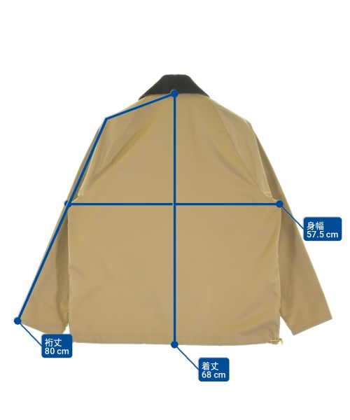 Barbour（バブアー）ブルゾン ベージュ サイズ:M メンズ/2200726283024