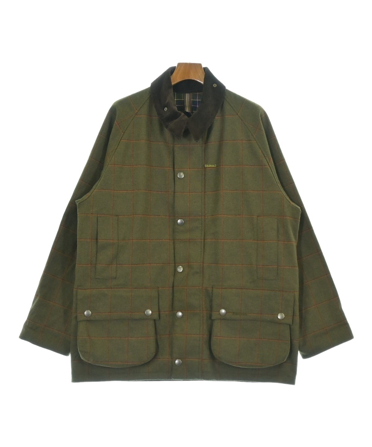 J*2様 Barbour 多ポケットベスト サイズ34 オリーブグリーン Barbour（バブアー）ブルゾン カーキ サイズ:L メンズ/2200726686030