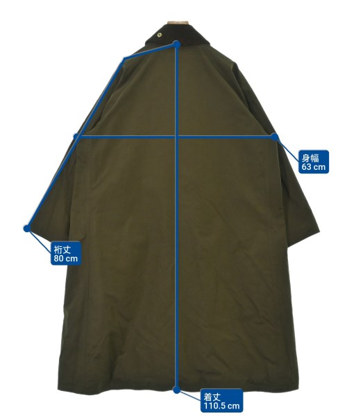 Barbour（バブアー）コート カーキ サイズ:10(L位) レディース/2200682625012