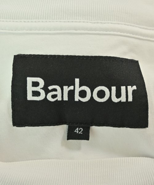 Barbour（バブアー）Tシャツ・カットソー 白 サイズ:42(XS位) メンズ/2200683471038
