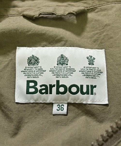Barbour（バブアー）モッズコート カーキ サイズ:36(XS位) メンズ/2200683563016