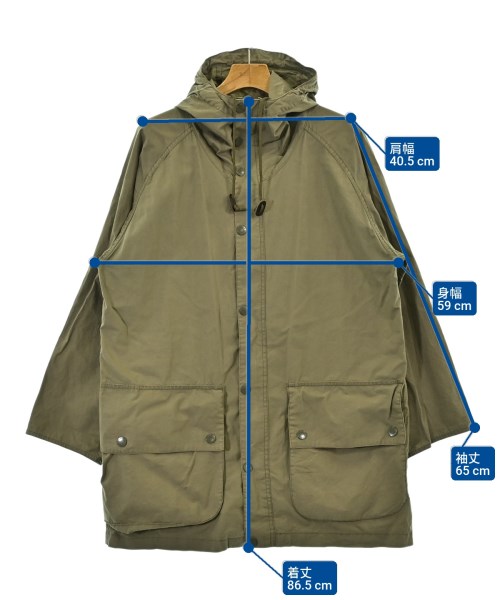 Barbour（バブアー）モッズコート カーキ サイズ:36(XS位) メンズ/2200683563016