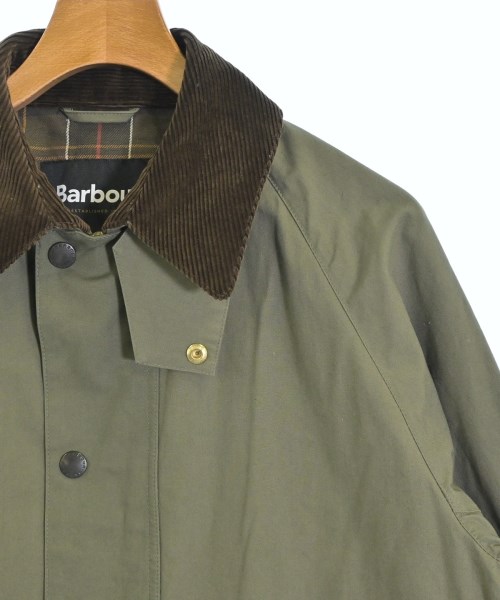 Barbour（バブアー）ステンカラーコート カーキ サイズ:34(S位) メンズ/2200677394015