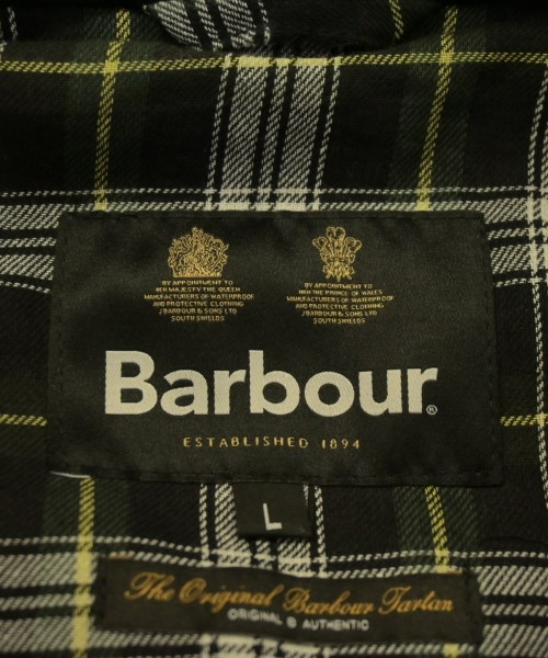 Barbour（バブアー）モッズコート 黒 サイズ:L メンズ/2200685073025