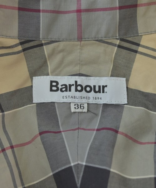 Barbour（バブアー）カジュアルシャツ ベージュ サイズ:36(S位) メンズ/2200684989013