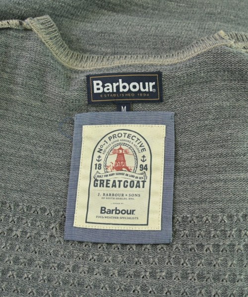 Barbour（バブアー）ニット・セーター グレー サイズ:M メンズ/2200683218138