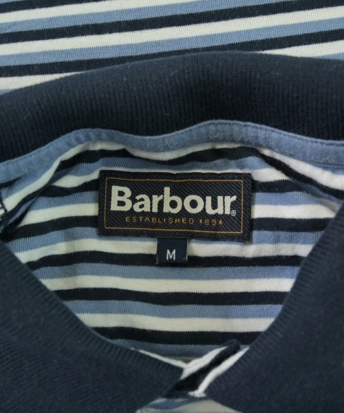 Barbour（バブアー）ポロシャツ 紺 サイズ:M メンズ/2200688139100