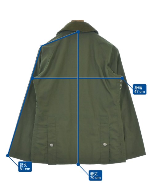 Barbour（バブアー）ミリタリーブルゾン カーキ サイズ:XS メンズ/2200691002019