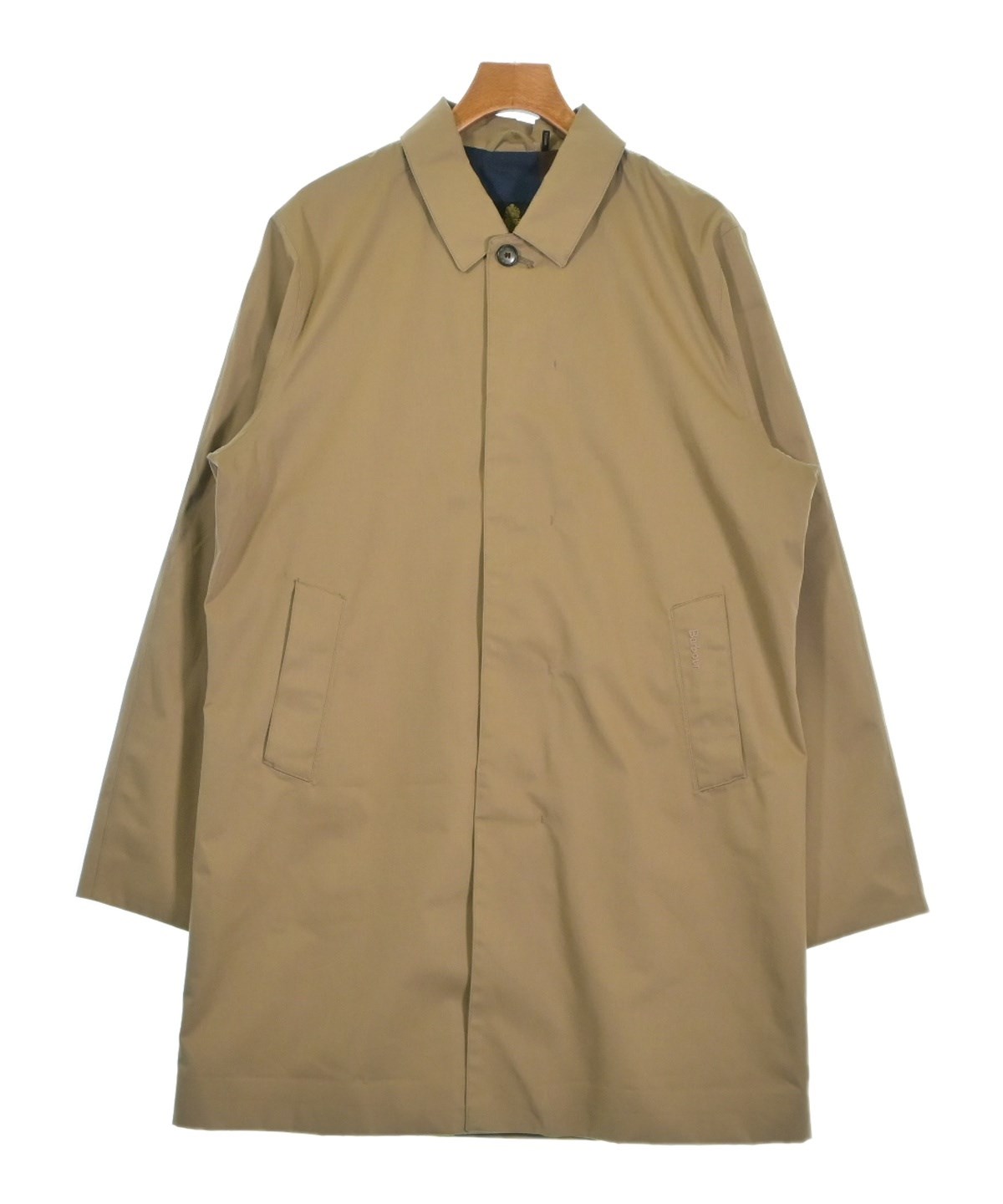 Barbour（バブアー）ステンカラーコート ベージュ サイズ:L メンズ