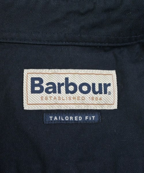 Barbour（バブアー）カジュアルシャツ 紺 サイズ:S メンズ/2200687046201