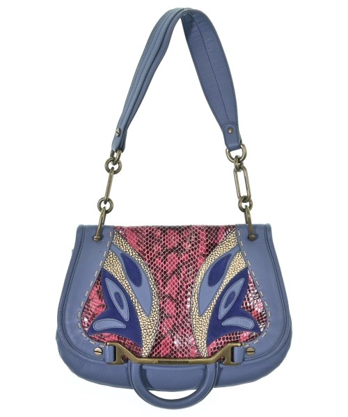 BORBONESE(ボルボネーゼ)ショルダーバッグ 青 サイズ:-/2200667722033