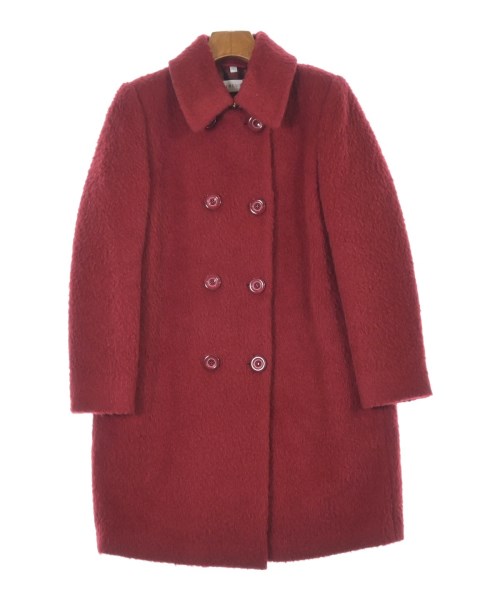 i Blues(イブルース)ピーコート 赤 サイズ:40(M位)/2200629427013