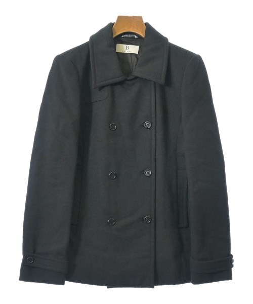 i Blues(イブルース)ピーコート 黒 サイズ:40(M位)/2200641308062