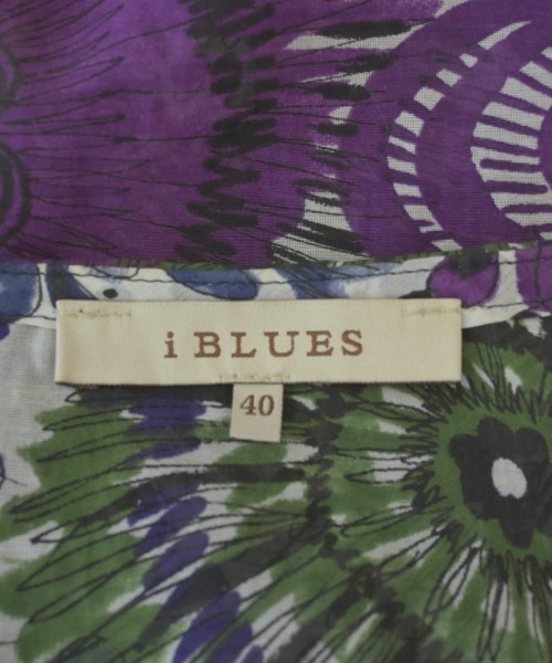 i Blues（イブルース）カジュアルシャツ 紫 サイズ:40(M位) レディース/2200612535510