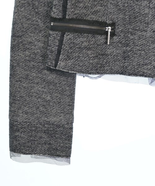 i Blues（イブルース）ノーカラージャケット グレー サイズ:40(M位) レディース/2200649134014