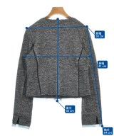 i Blues（イブルース）ノーカラージャケット グレー サイズ:40(M位) レディース/2200649134014