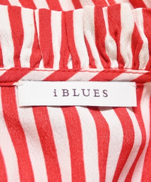 i Blues（イブルース）ブラウス 赤 サイズ:42(M位) レディース/2200684096032