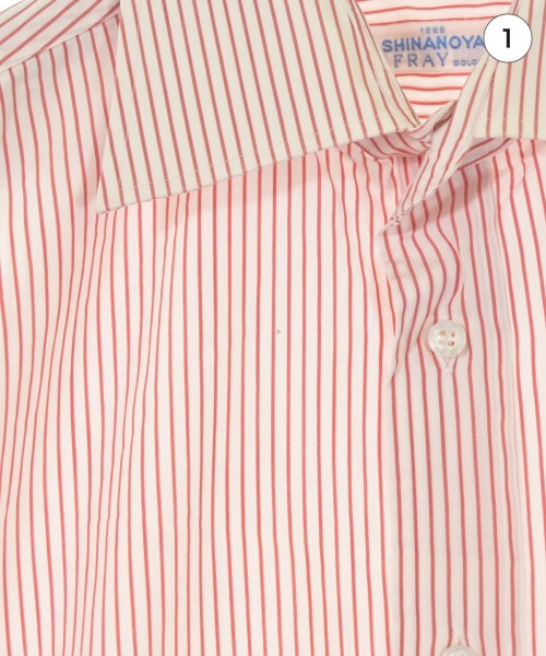 FRAY（フライ）ドレスシャツ 赤 サイズ:39(M位) メンズ/2200635721020