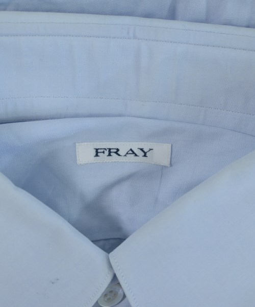FRAY（フライ）ドレスシャツ 青 サイズ:43(XXL位) メンズ/2200590968027