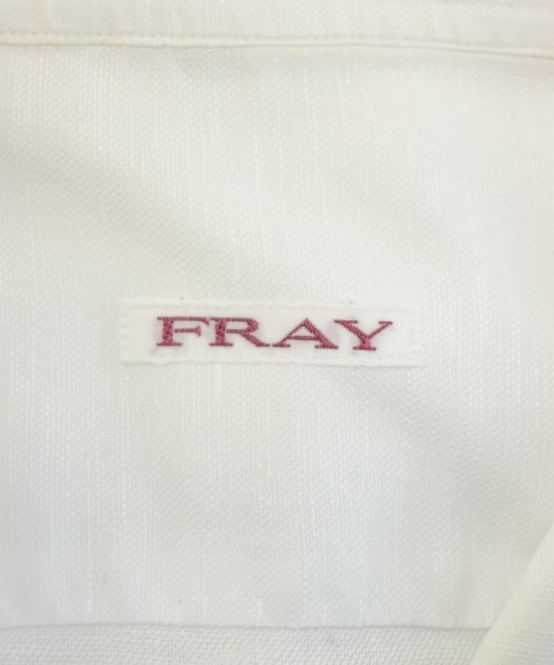 FRAY（フライ）カジュアルシャツ 白 サイズ:M メンズ/2200695466046